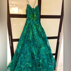 Brand New Emerald Gown